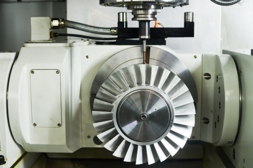 1788361994 CNC milling manufacture of an impeller