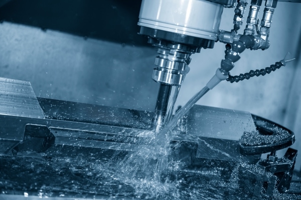1707847507 Liquid cooled CNC milling machine rough cutting mold and die parts